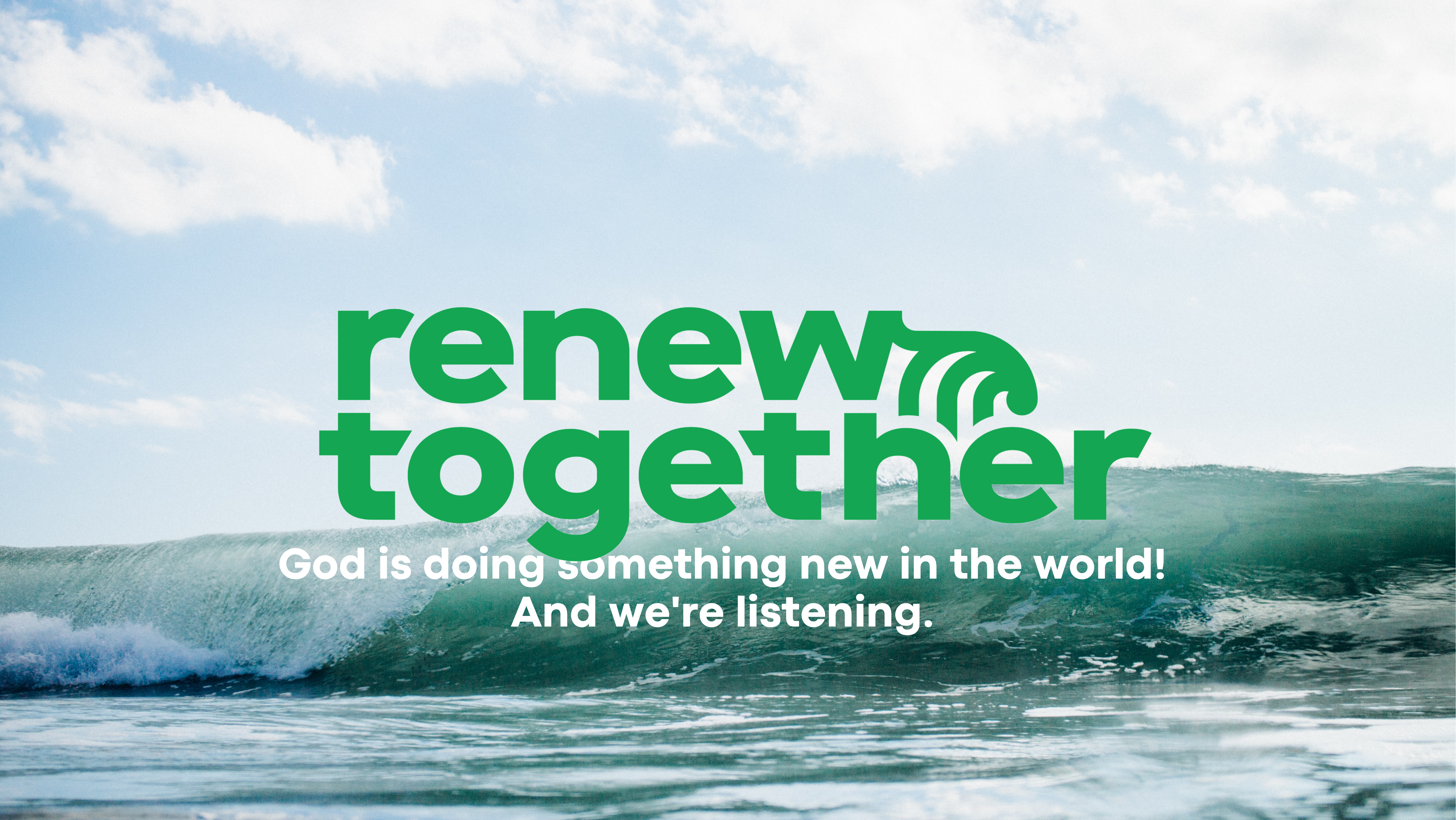 Renew Together Week Two – Whakarongo/Listening